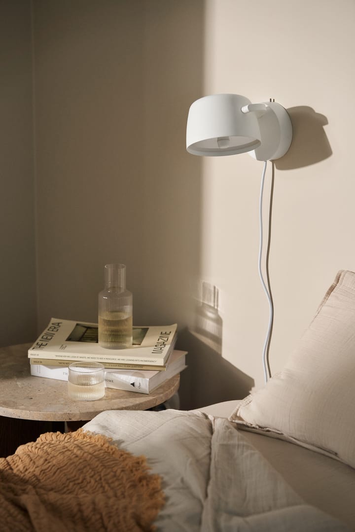 Lámpara de pared Halo Ø16 cm, White Scandi Living