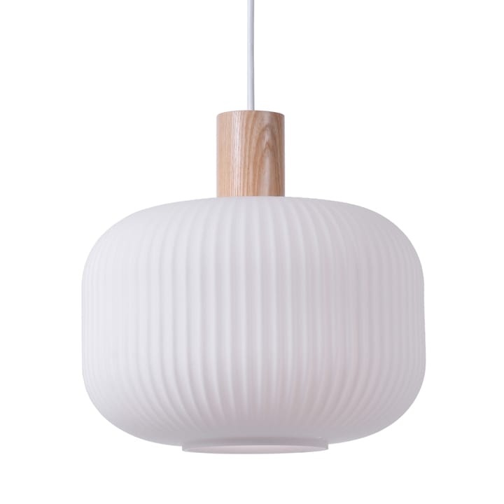 Lámpara de techo Fair Ø30 cm - blanco pavonado-fresno - Scandi Living