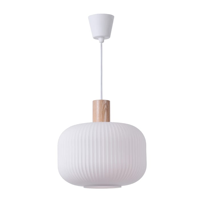 Lámpara de techo Fair Ø30 cm - blanco pavonado-fresno - Scandi Living