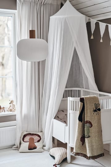 Lámpara de techo Fair Ø30 cm - Vidrio escarchado-fresno - Scandi Living