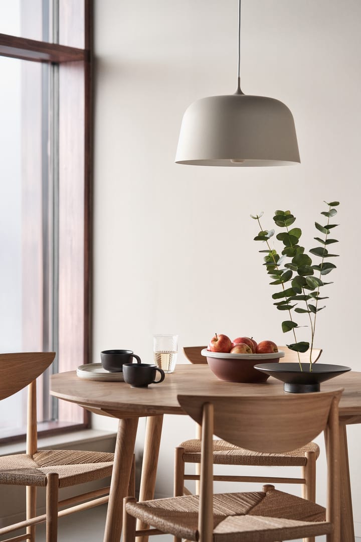 Lámpara de techo Halo Ø38 cm, Beige Scandi Living
