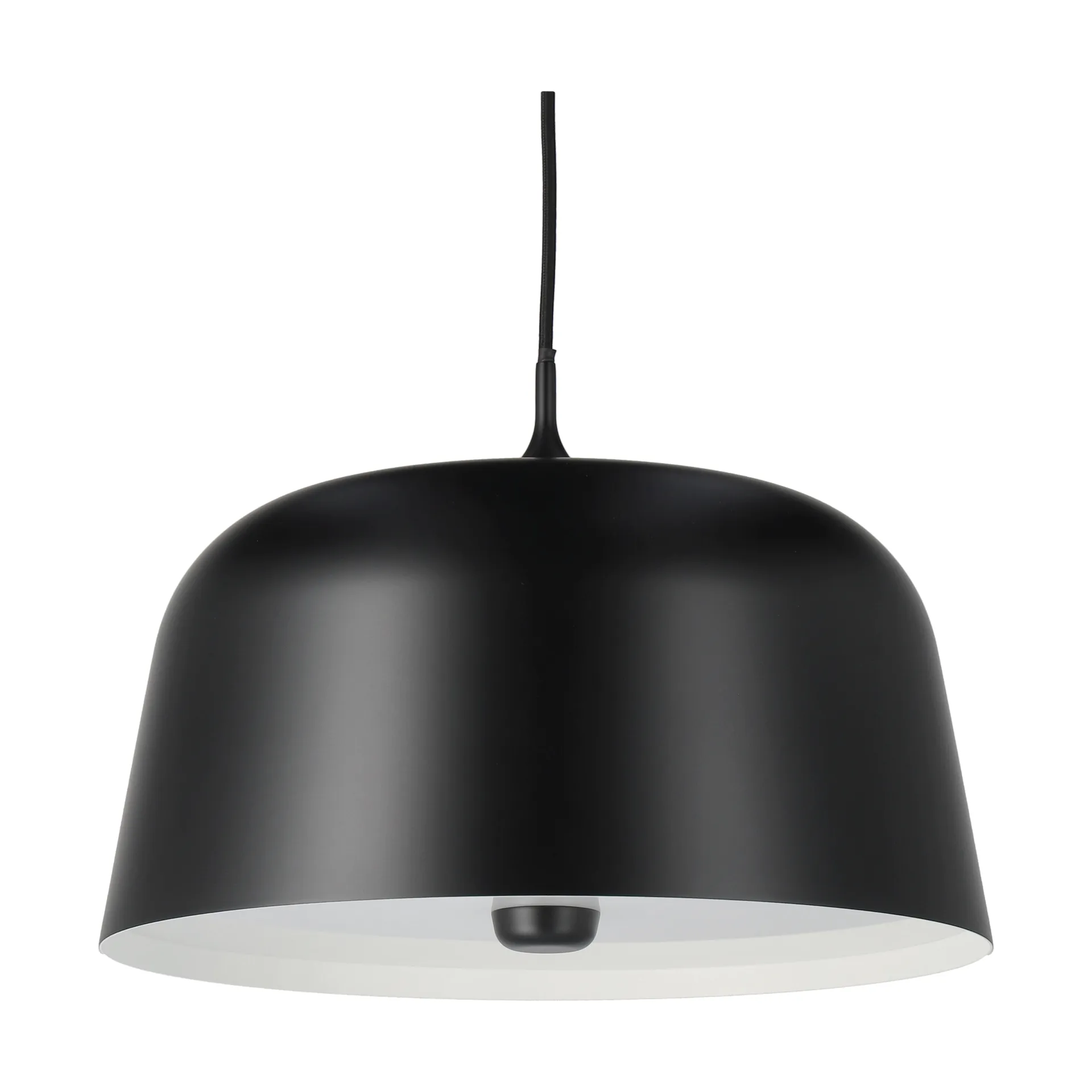 Lámpara de techo Halo Ø38 cm, Black Scandi Living