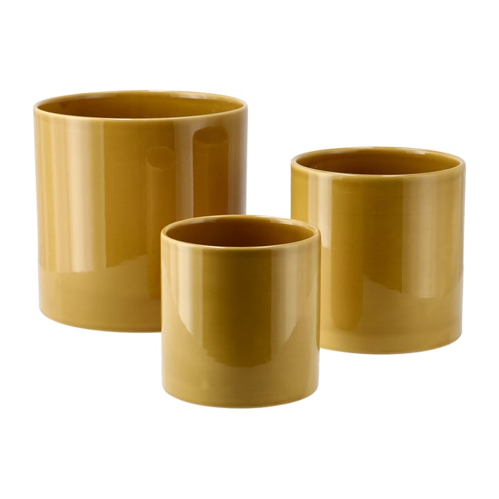 Maceta Sleek Ø19 cm, Mostaza Scandi Living