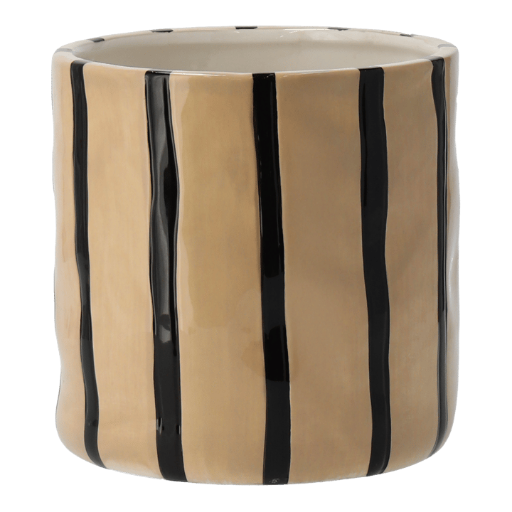 Maceta Thrive Ø16 cm - Beige-negro - Scandi Living