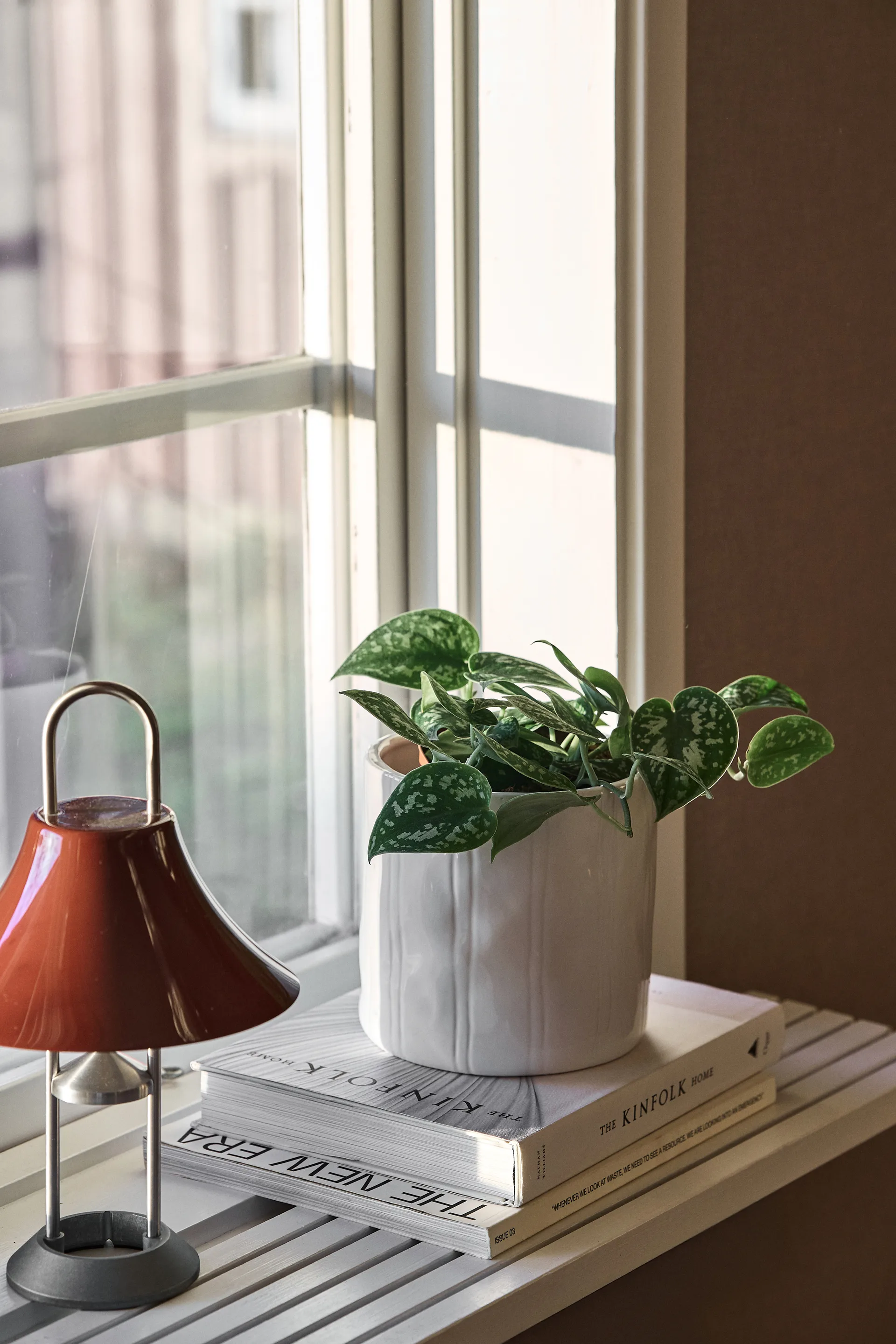 Maceta Thrive Ø16 cm, Blanco-blanco Scandi Living