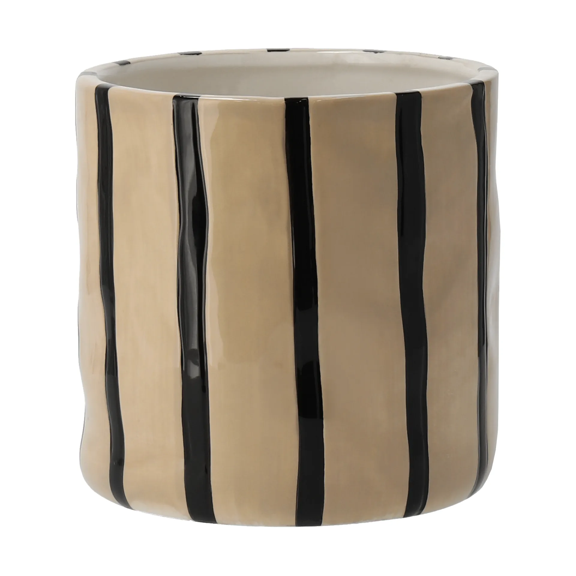 Maceta Thrive Ø20 cm, Beige-negro Scandi Living