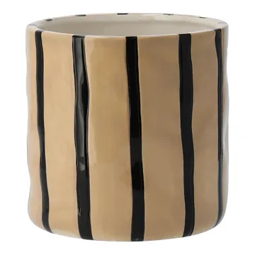 Maceta Thrive Ø20 cm - Beige-negro - Scandi Living