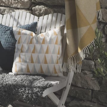Manta algodón Rime - Mustard - Scandi Living