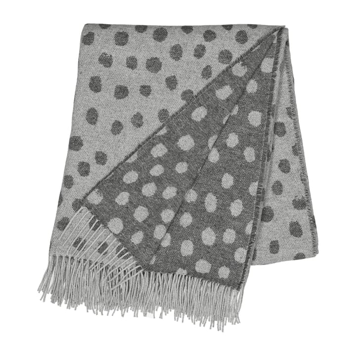 Manta de algodón Droplets 130x185 cm - gris - Scandi Living