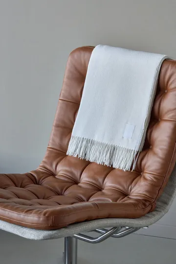 Manta de algodón Loom 125x170 cm - Abedul - Scandi Living