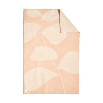 Manta de lana Leaf 130x180 cm - Peach - Scandi Living