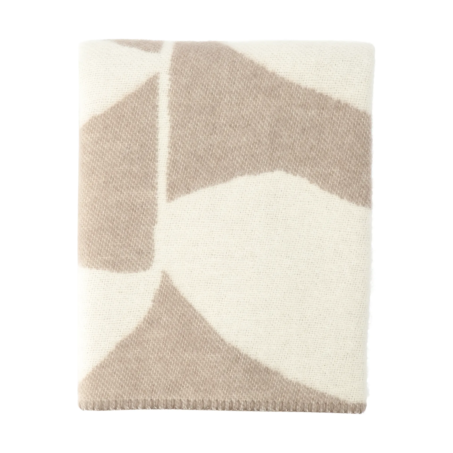 Manta de lana Leaf 130x180 cm, Topo Scandi Living