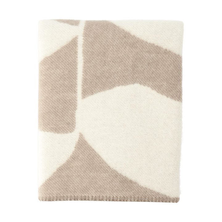 Manta de lana Leaf 130x180 cm - Topo - Scandi Living