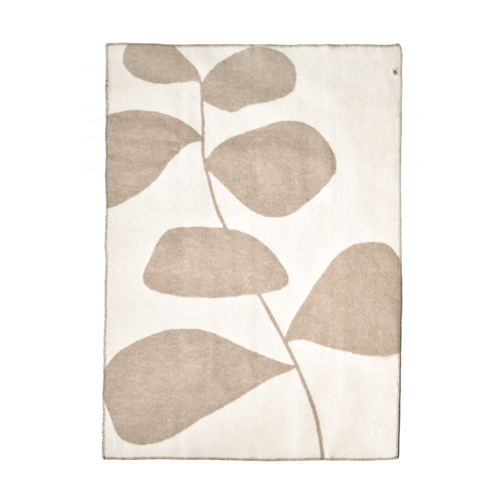 Manta de lana Leaf 130x180 cm, Topo Scandi Living