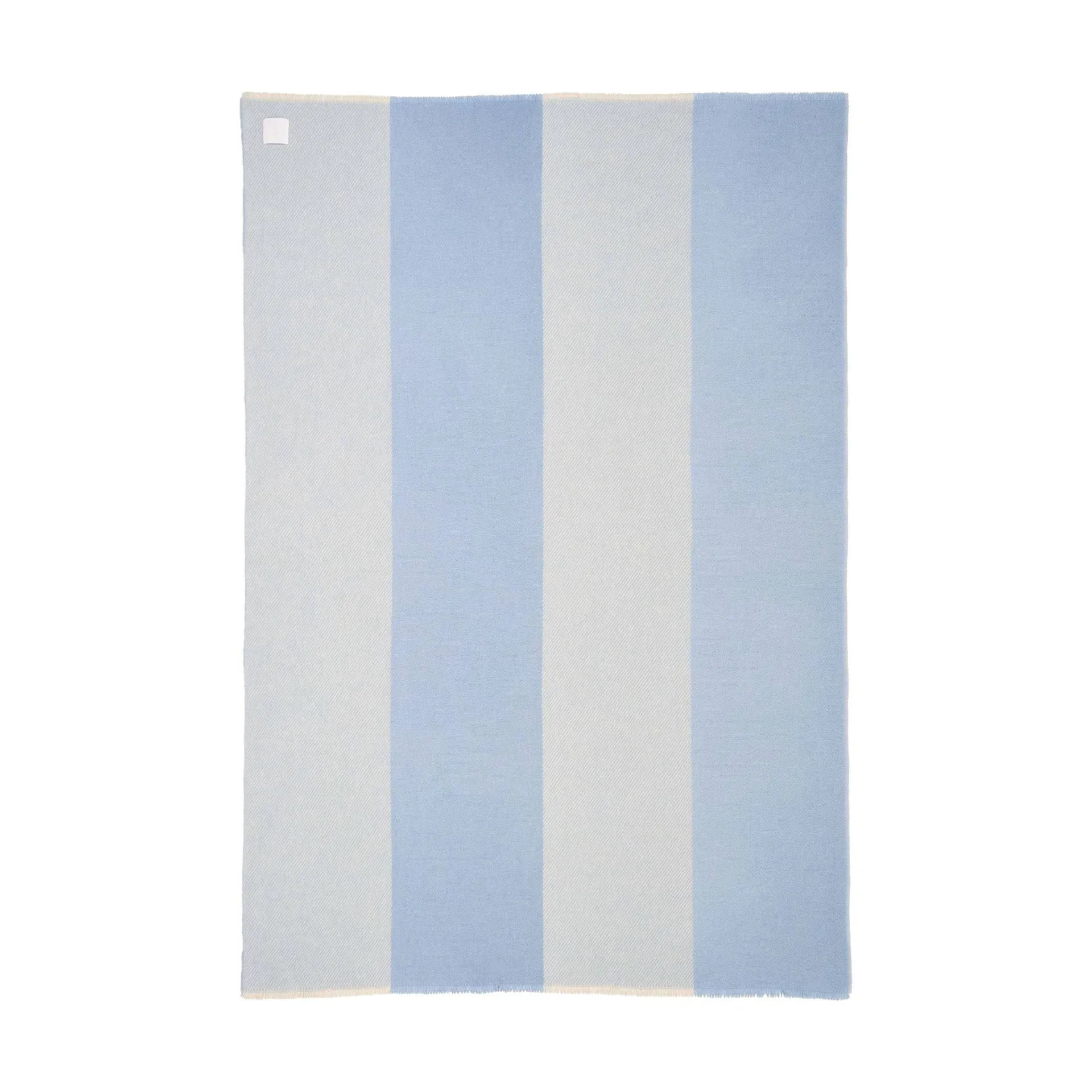 Manta de lana Row, Azul claro, 120x185 cm Scandi Living