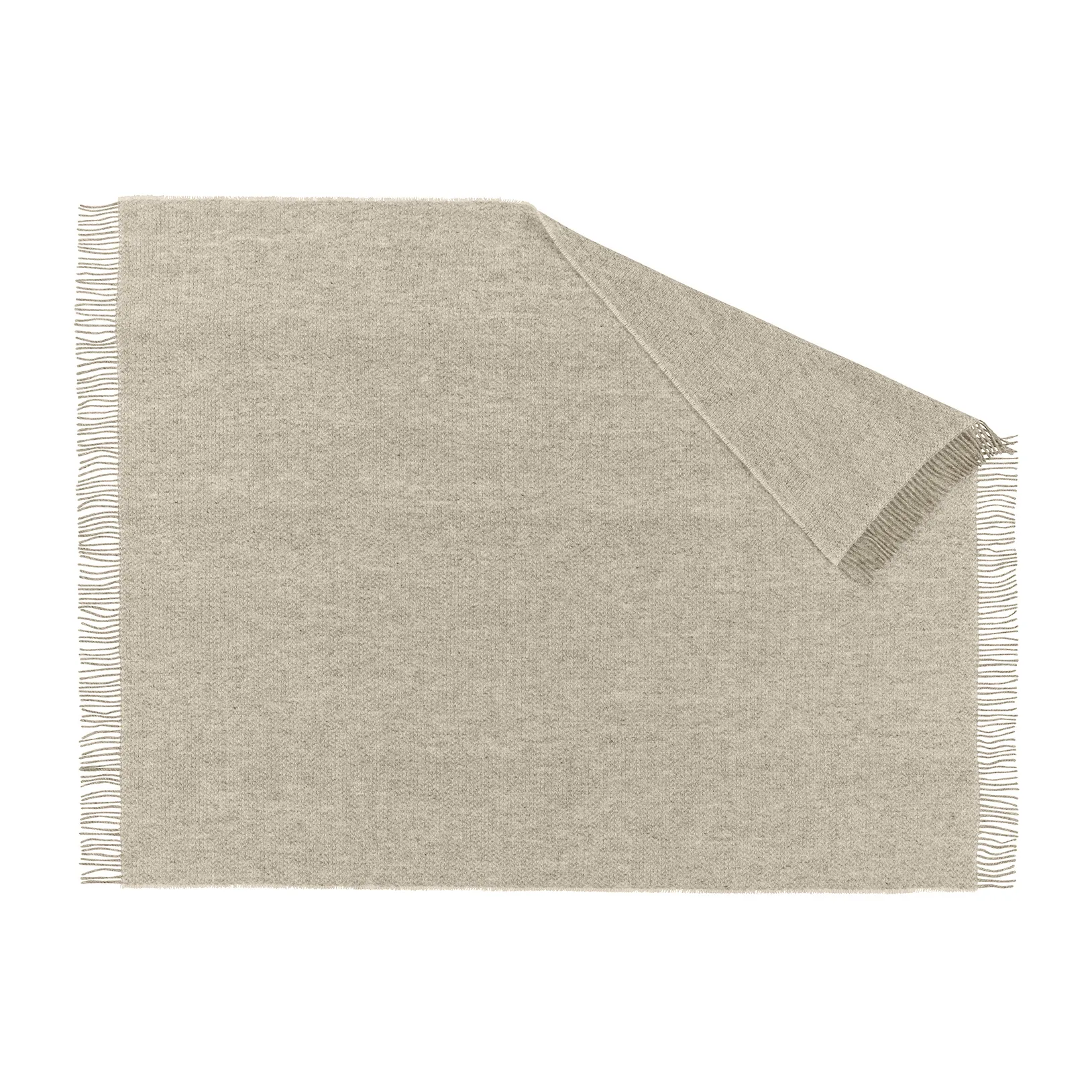 Manta de lana Sandstone 130x180 cm, Beige Scandi Living