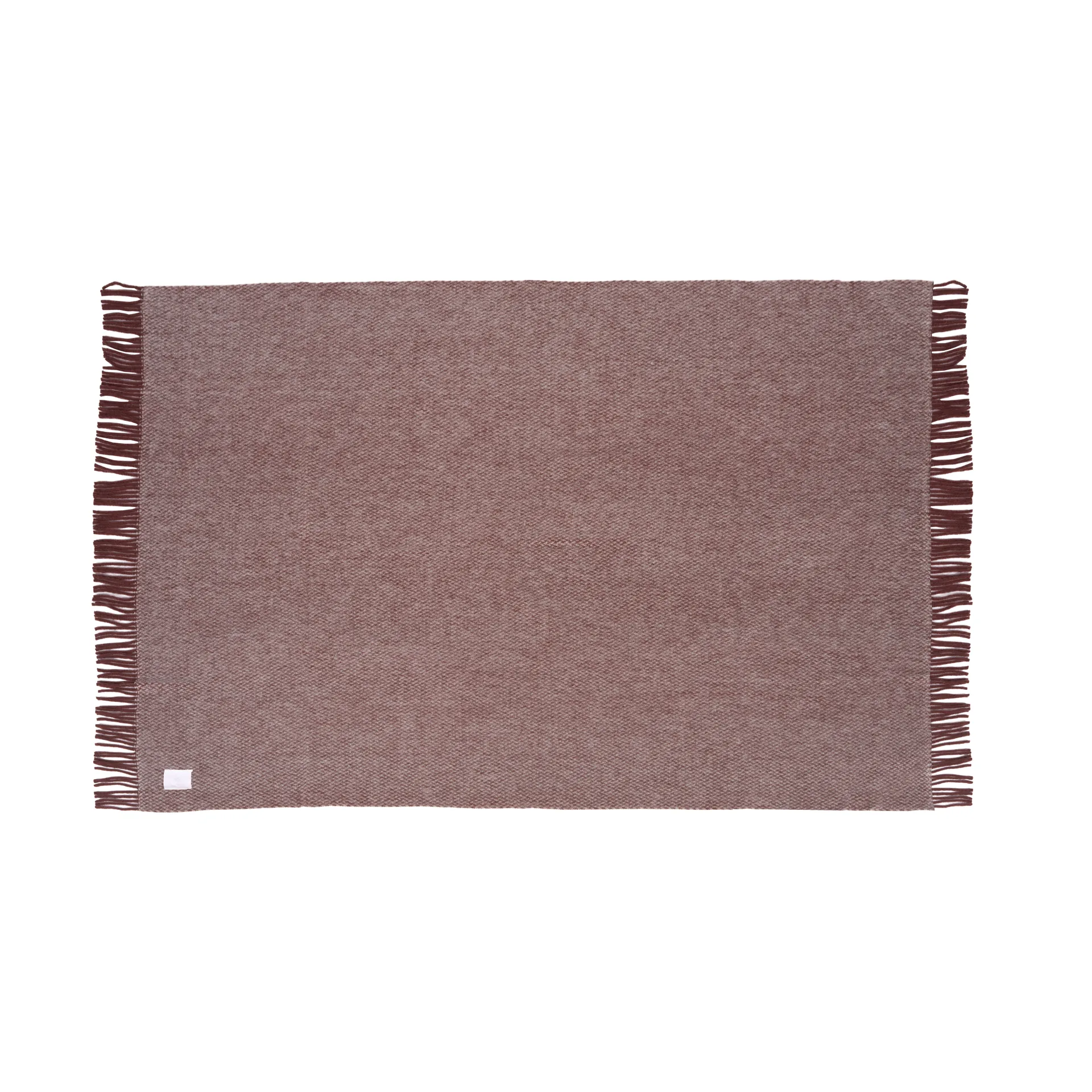 Manta de lana Sandstone 130x180 cm, Burdeos Scandi Living