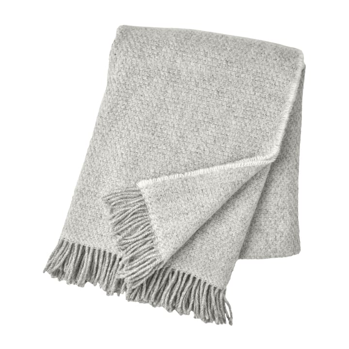 Manta de lana Sandstone 130x180 cm - gris claro - Scandi Living