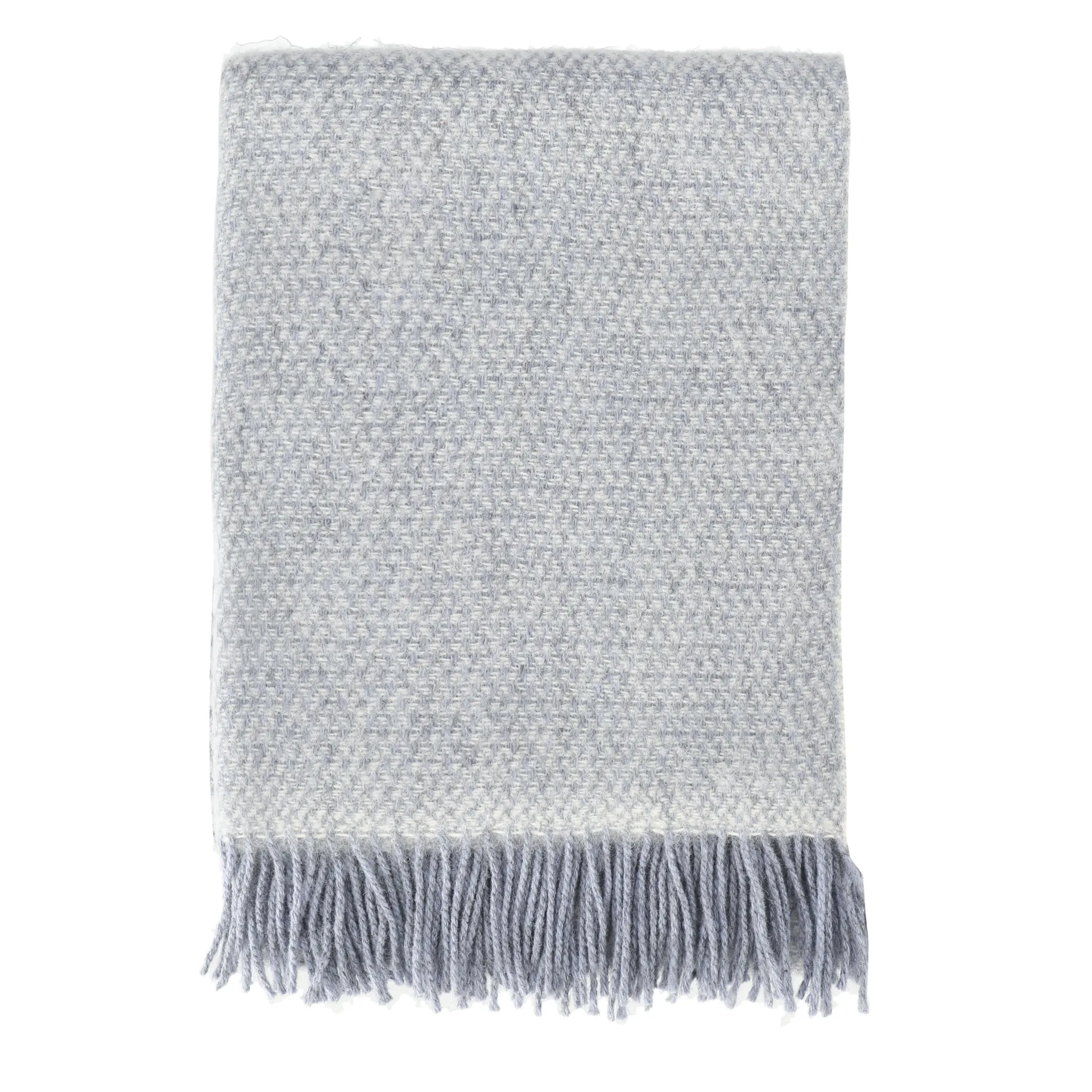Manta de lana Sandstone 130x180 cm, Melange azul paloma Scandi Living
