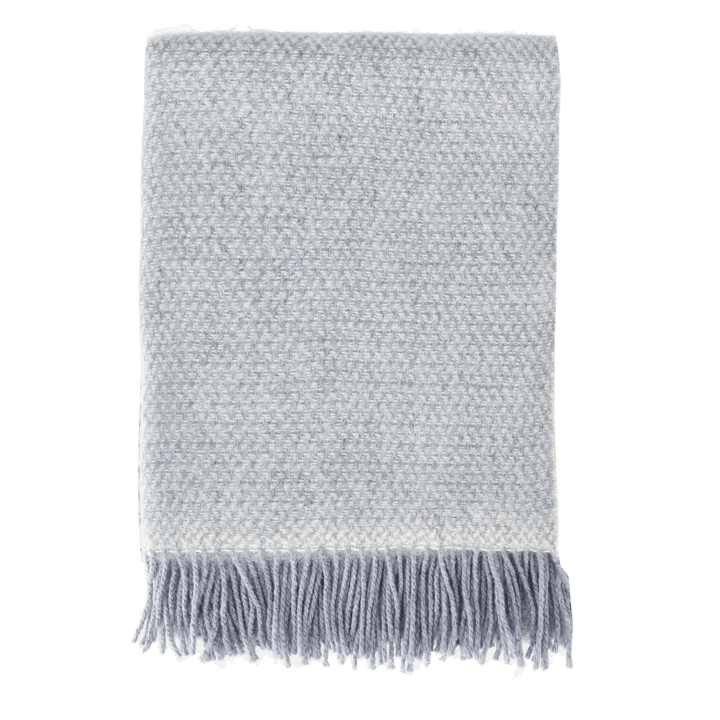 Manta de lana Sandstone 130x180 cm - Melange azul paloma - Scandi Living