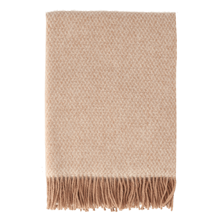 Manta de lana Sandstone 130x180 cm - Mocca - Scandi Living