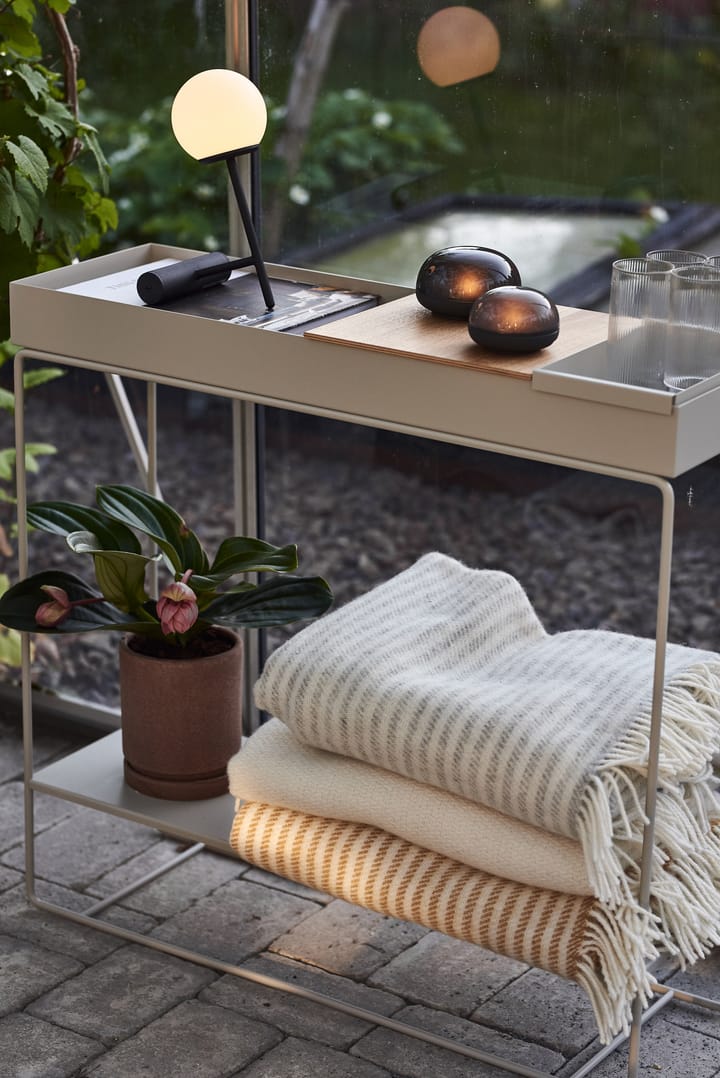 Manta de lana Sandstone 130x180 cm, Off-white Scandi Living