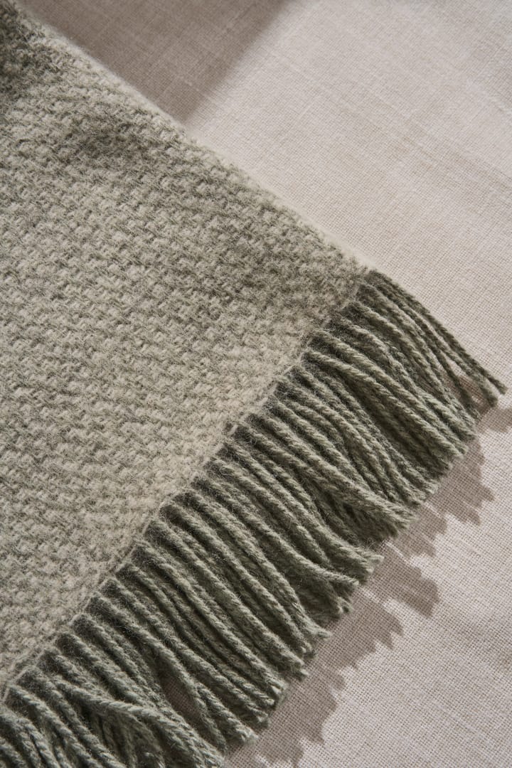 Manta de lana Sandstone 130x180 cm, Sage Melange Scandi Living