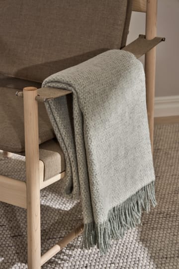 Manta de lana Sandstone 130x180 cm - Sage Melange - Scandi Living