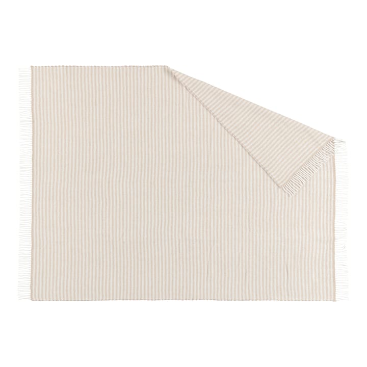 Manta de lana Tidal 130x180 cm, Beige Scandi Living