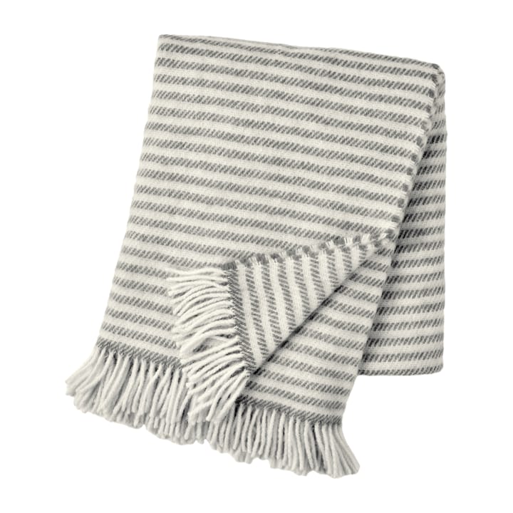 Manta de lana Tidal 130x180 cm - gris oscuro - Scandi Living