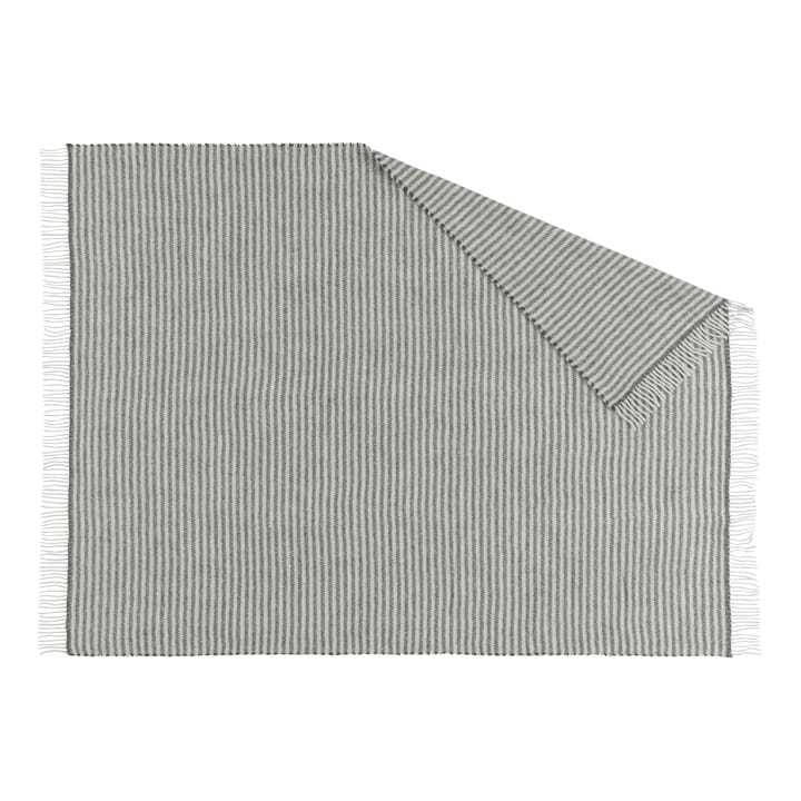 Manta de lana Tidal 130x180 cm, gris oscuro Scandi Living