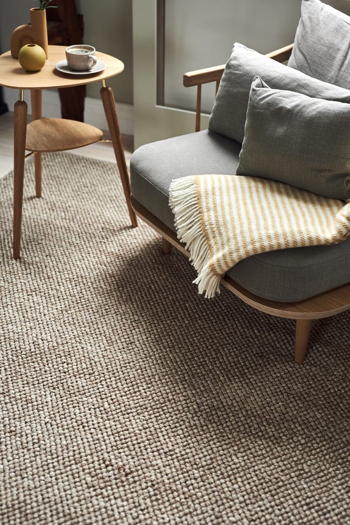 Manta de lana Tidal 130x180 cm, Mustard Scandi Living