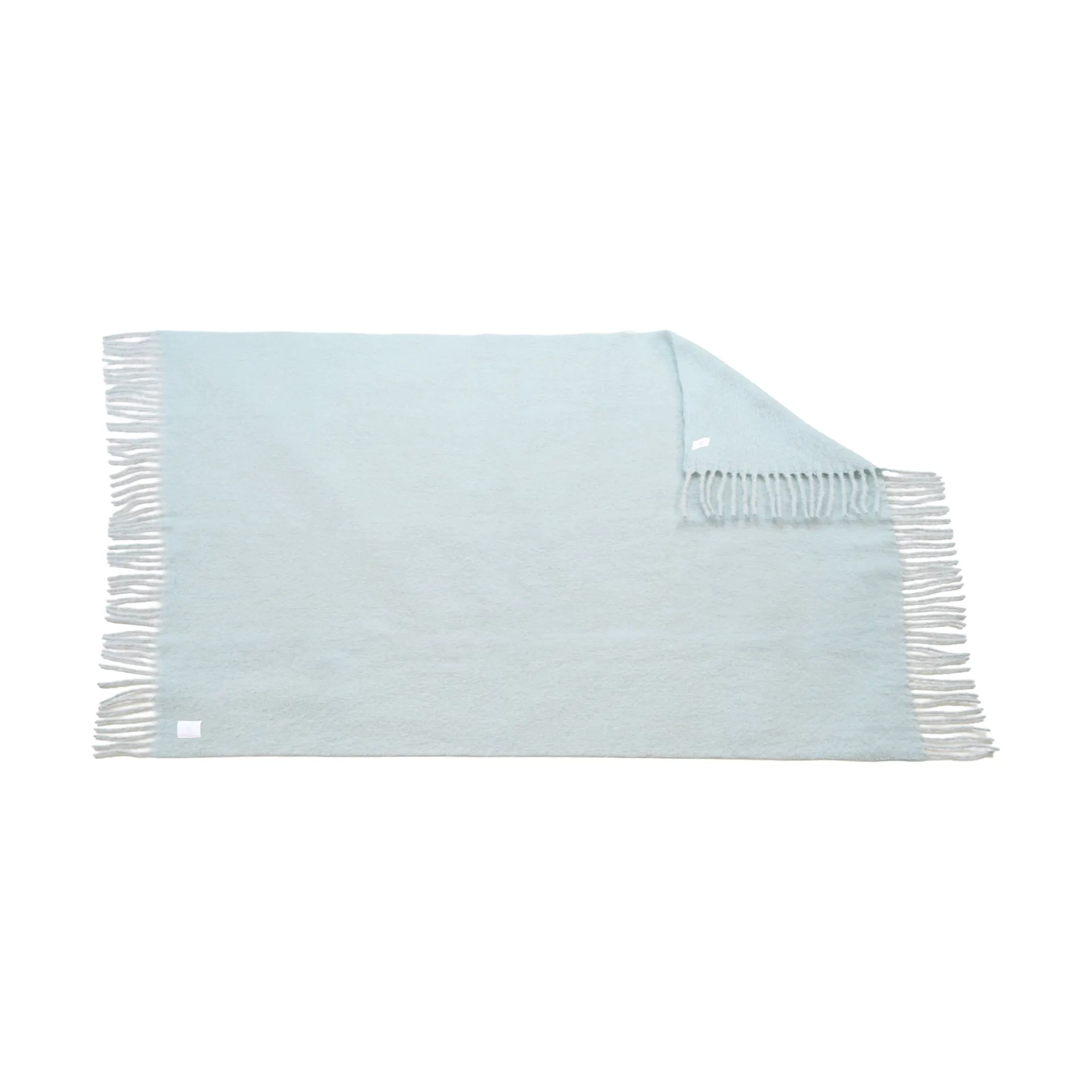 Manta Dune de mohair 130x170 cm, Ice blue Scandi Living