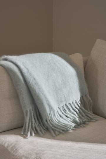 Manta Dune de mohair 130x170 cm - Ice blue - Scandi Living