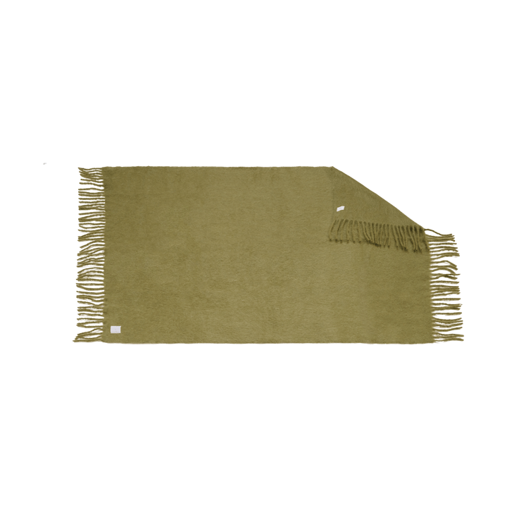 Manta Dune de mohair 130x170 cm, Olive Scandi Living