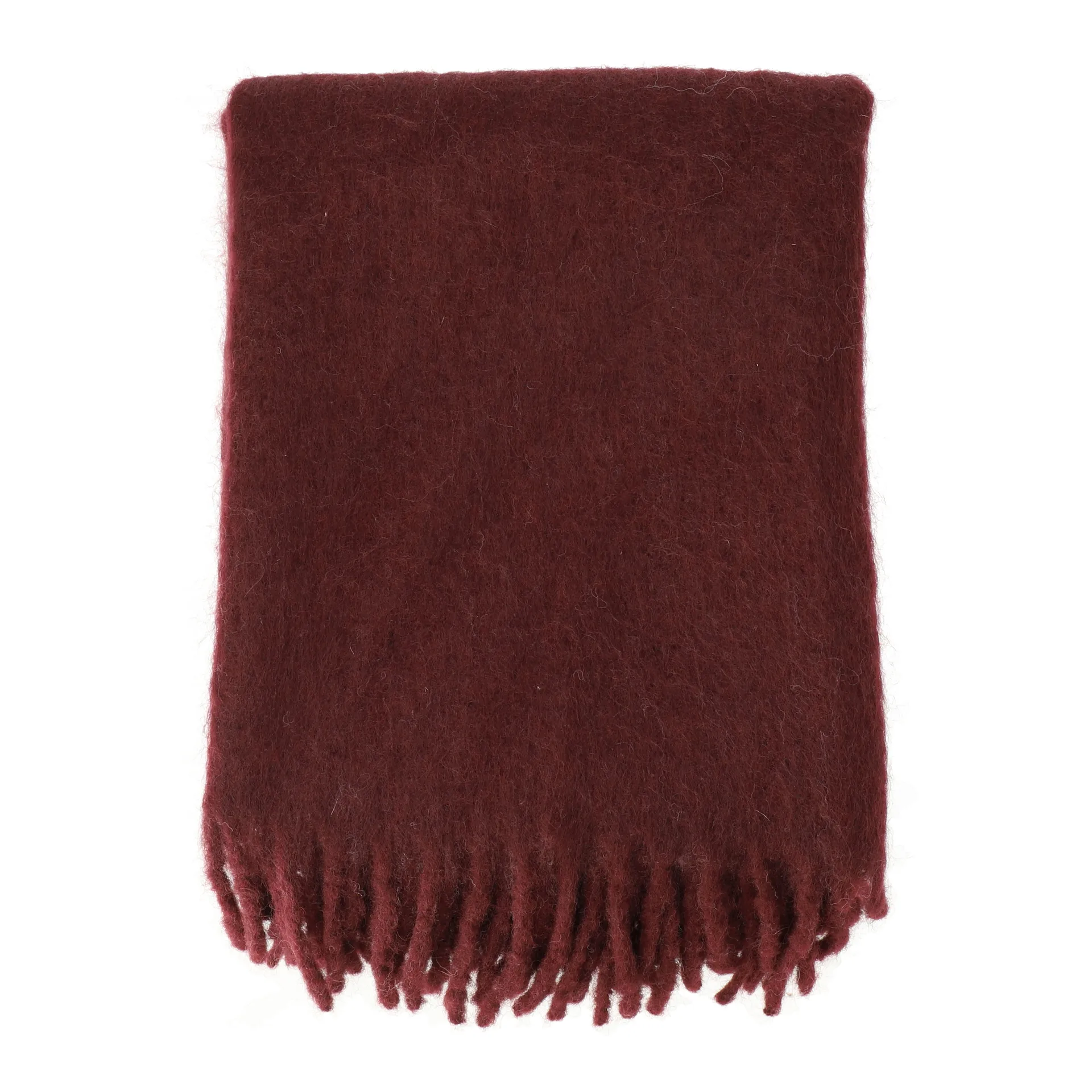 Manta Dune de mohair 130x170 cm, Plum Scandi Living