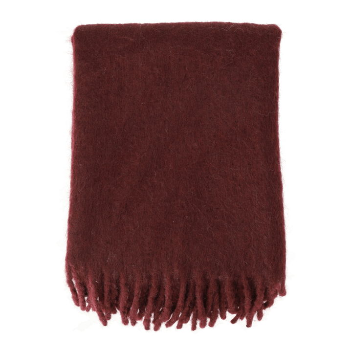 Manta Dune de mohair 130x170 cm - Plum - Scandi Living