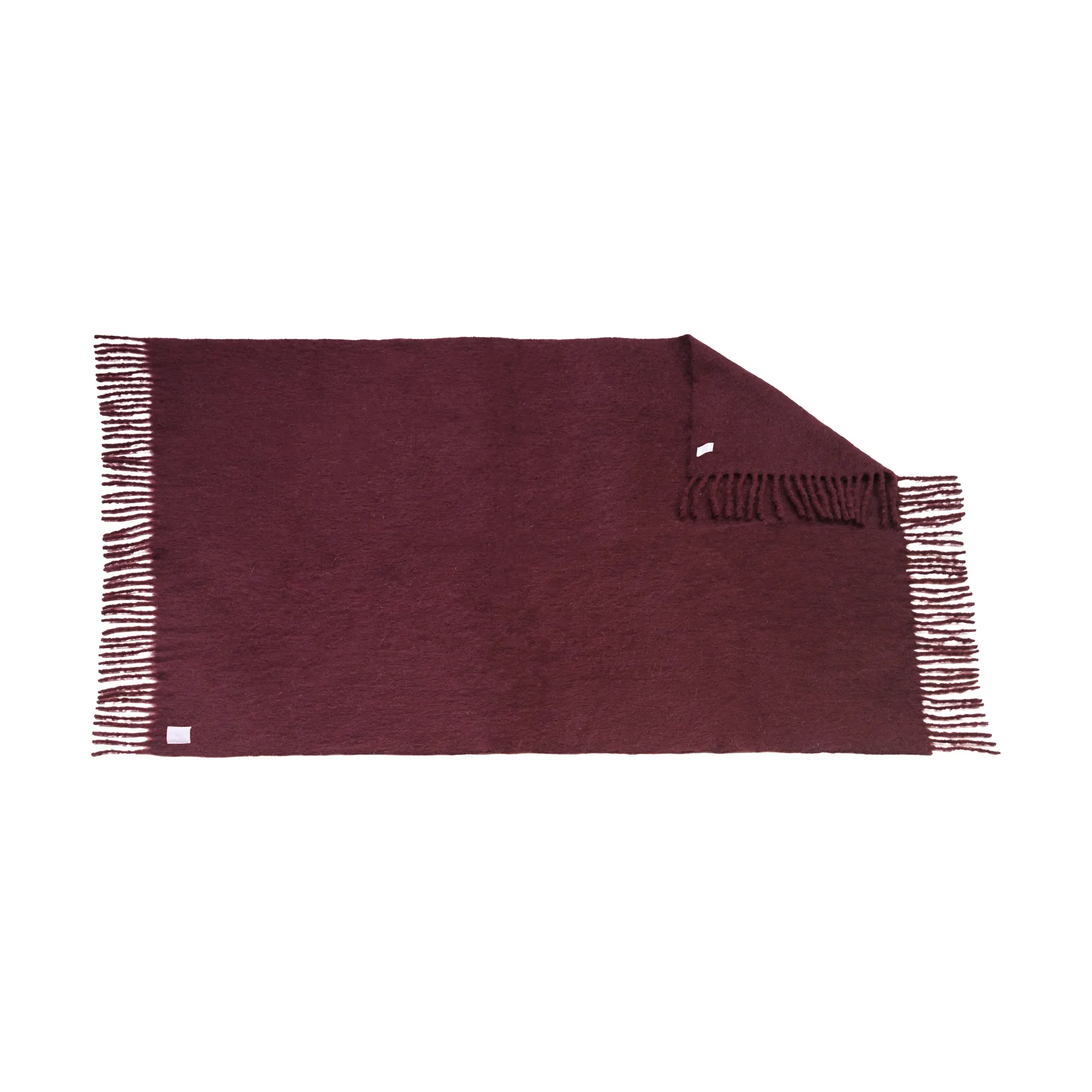 Manta Dune de mohair 130x170 cm, Plum Scandi Living
