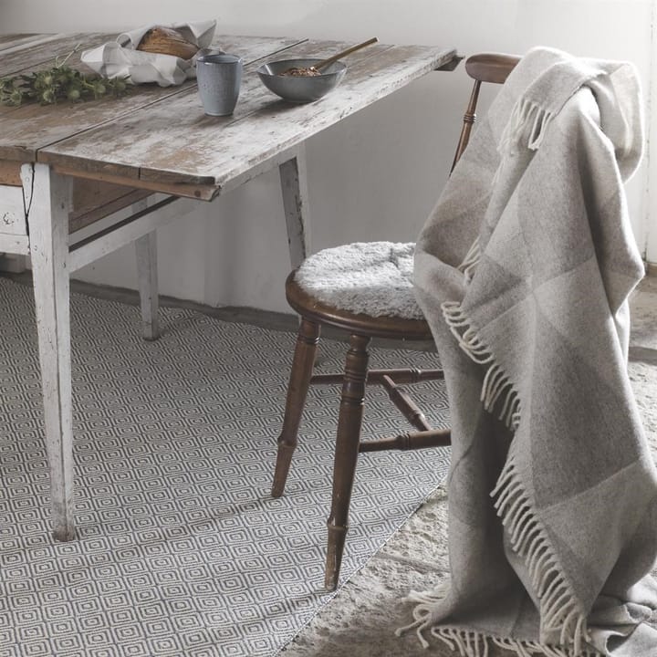 Manta lana Rime, Fog Scandi Living