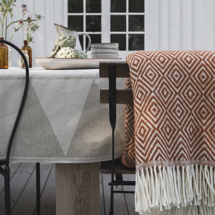 Manta lana Salt, Terracotta Scandi Living