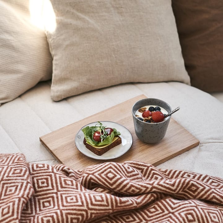 Manta lana Salt, Terracotta Scandi Living