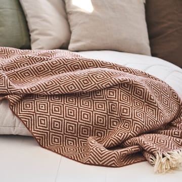 Manta lana Salt - Terracotta - Scandi Living