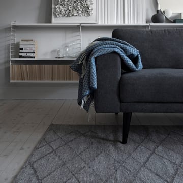 Manta lana Wicker - Dark blue - Scandi Living