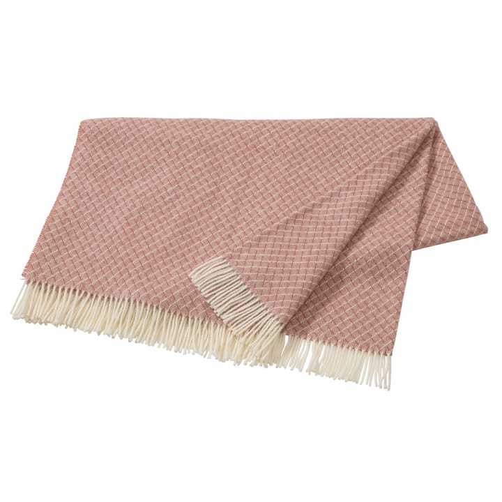 Manta lana Wicker - Dusty rose - Scandi Living