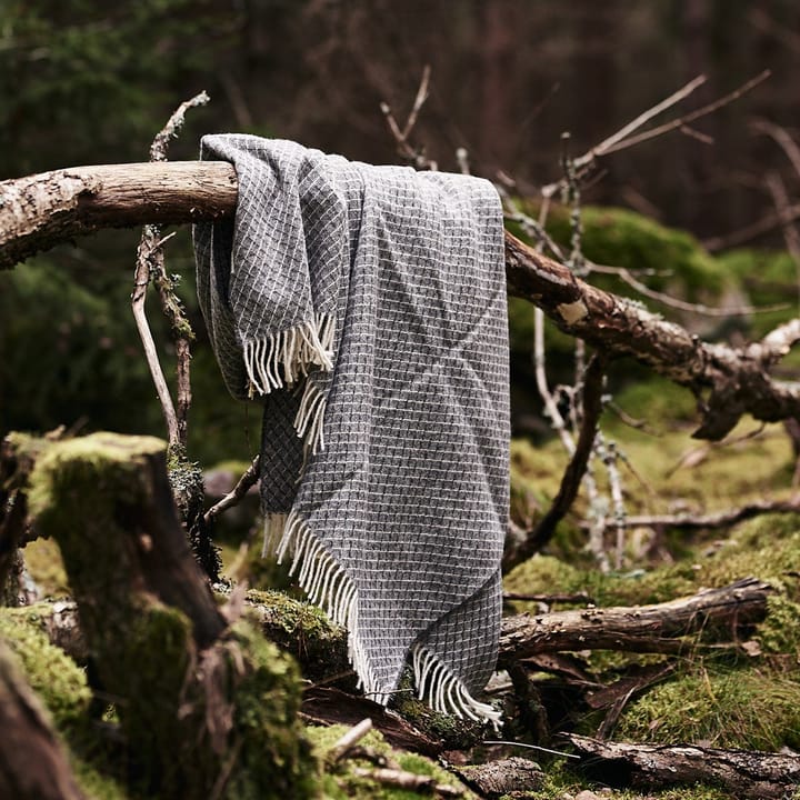 Manta lana Wicker, Grey Scandi Living