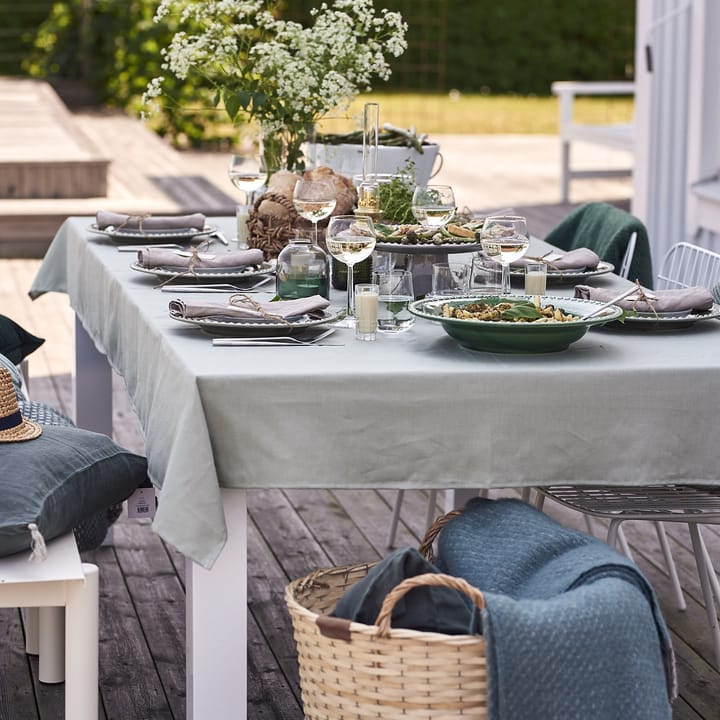 Mantel Clean 145 x 250 cm, dusty green Scandi Living