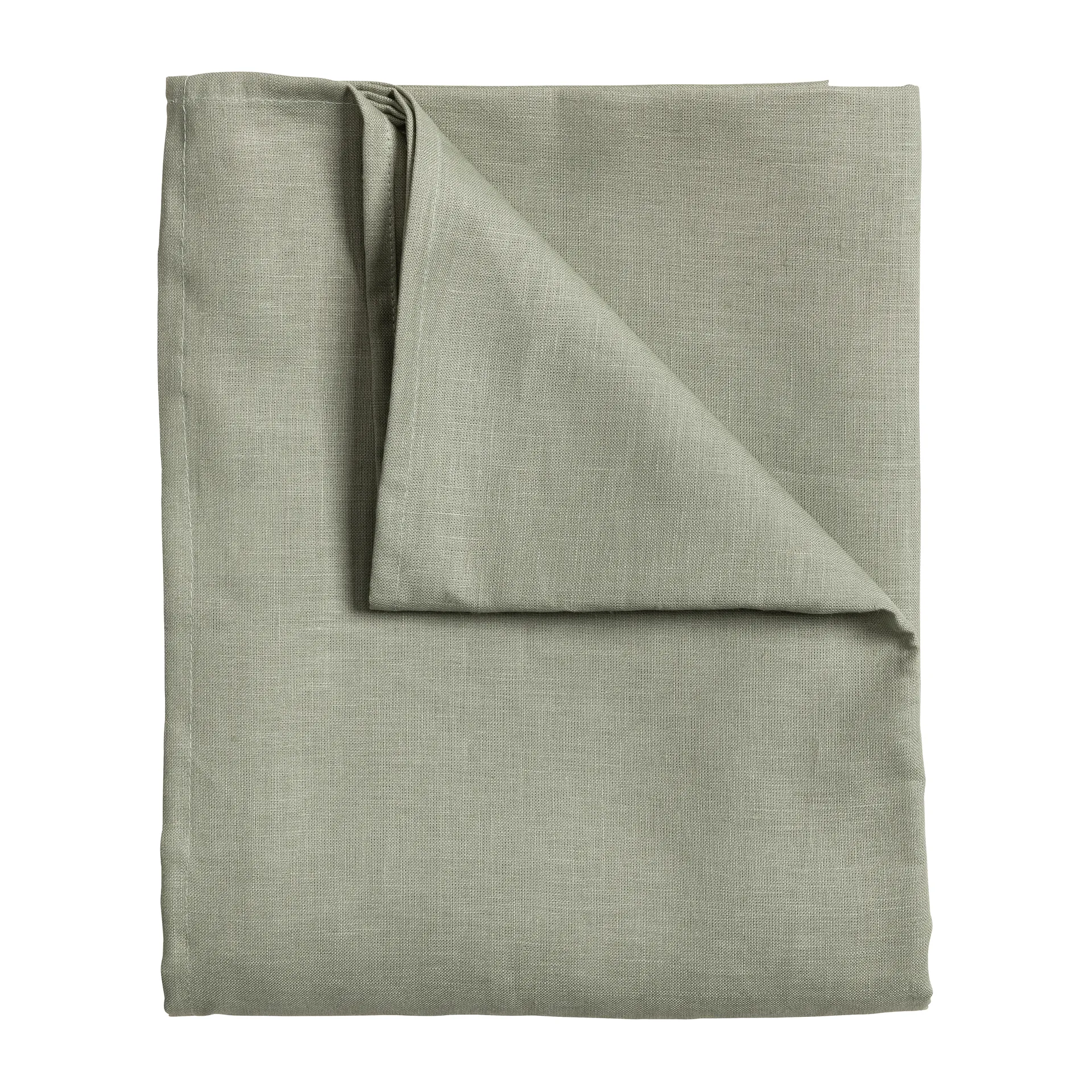 Mantel de lino Clean 145x350 cm, Dusty Green Scandi Living