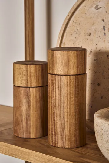 Molinillo de sal y pimienta Hollow - Acacia - Scandi Living