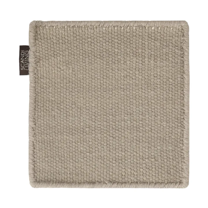 Muestra de alfombra de lana Balance - Beige - Scandi Living