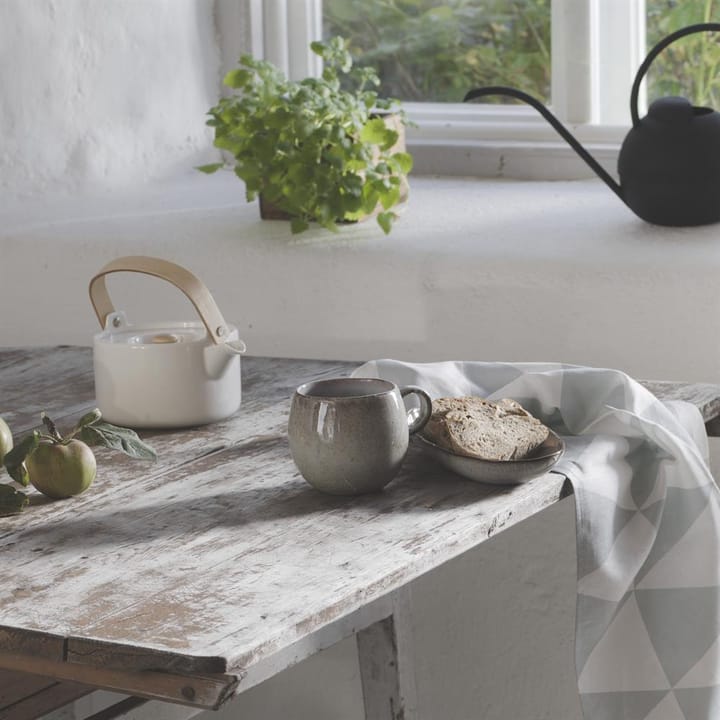 Paño de cocina Rime S, dusty mint (verde) Scandi Living